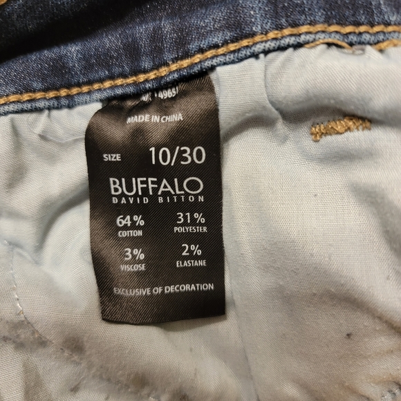 Buffalo Distressed Jeans Sz 10 - Picture 4 of 4